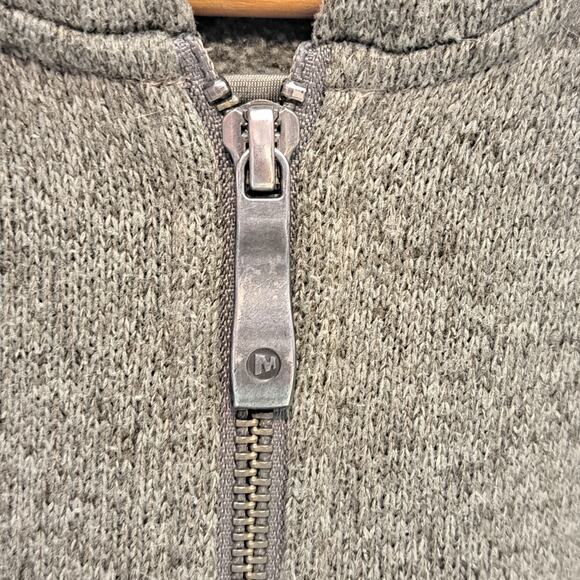 Merrell Delilah Fleece Hooded Sweater/Jacket Long Sleeve Small Olive Green - Picture 5 of 9